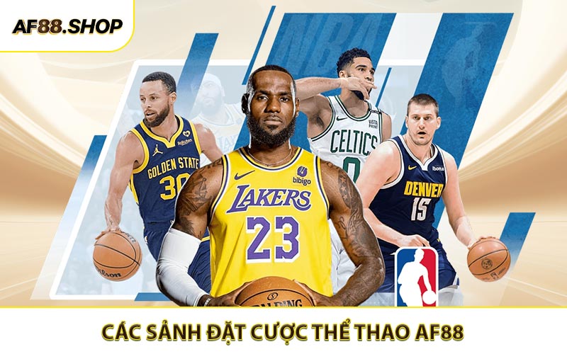 Các sảnh đặt cược thể thao AF88 đang thịnh hành nhất
